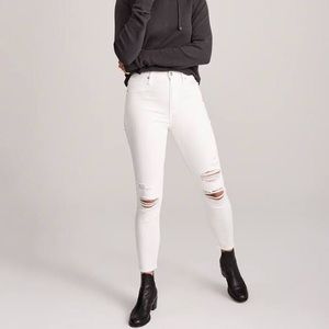 Abercrombie & Fitch Simone High Rise Ankle Jeans